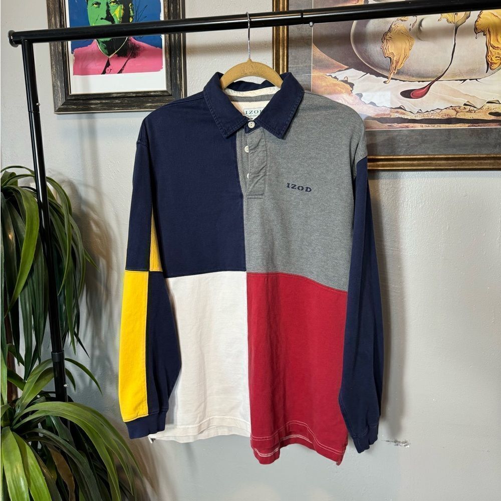 Vintage Colorblock Rugby